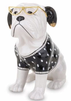 Figurka ceramiczna Art-Pol 141486 biało-czarna 16 cm