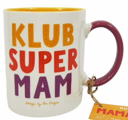 KUBEK CERAMICZNY KLUB SUPER MAM PAN DRAGON