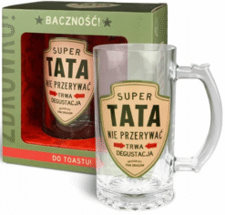 KUFEL DLA TATY SUPER TATA DO PIWA TRWA DEGUSTACJA