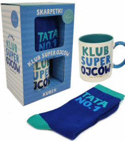 ZESTAW KUBEK CERAMICZNY + SKARPETY KLUB SUPER OJCÓW PAN DRAGON