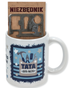 Kubek Niezbędnik Tata złota rączka